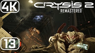 CRYSIS 2 REMASTERED Gameplay Walkthrough Part 13 Unsafe Haven [4K Ultra RTX]