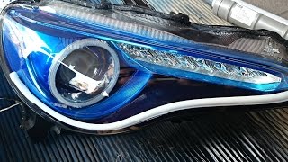 zn6 86 ヘッドライト　殻割加工