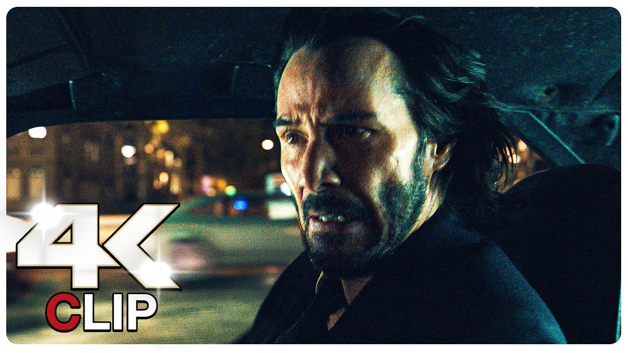 John Wick 4 Clip Teases an Intense Car Chase Sequence