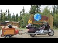 August 31, 2022/241 Motorcycle.From Arctic circle sign to Coldfoot Alaska