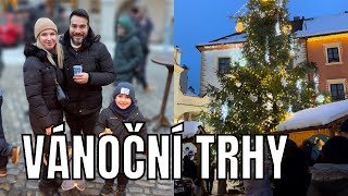 🎄 VÁNOČNÍ VLOG, VÁNOČNÍ TRHY v Českém Krumlově, návštěva města, tip na ubytování