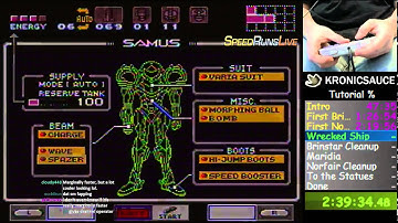 Super Metroid 100% Speedrun Tutorial Part 4