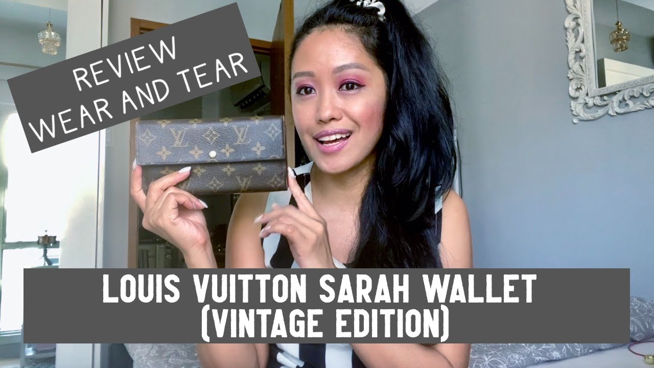 Louis Vuitton Sarah Wallet (Vintage Edition) | Review - YouTube