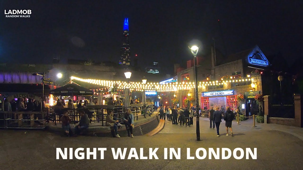 Watch Borough Market at night
