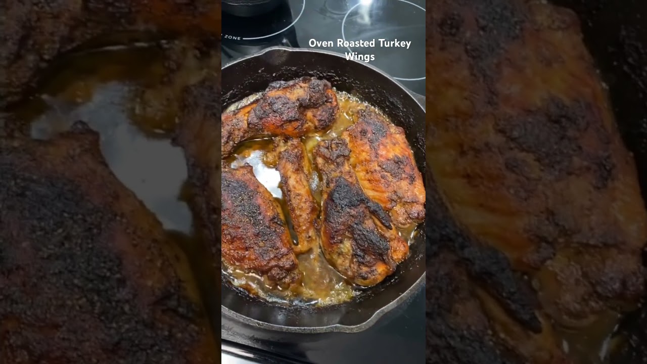 Oven Roasted Turkey Wings 