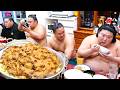 22lbs(10kg) of Sumo Power Food! Kebab, Salmon Tartare & Hotpot