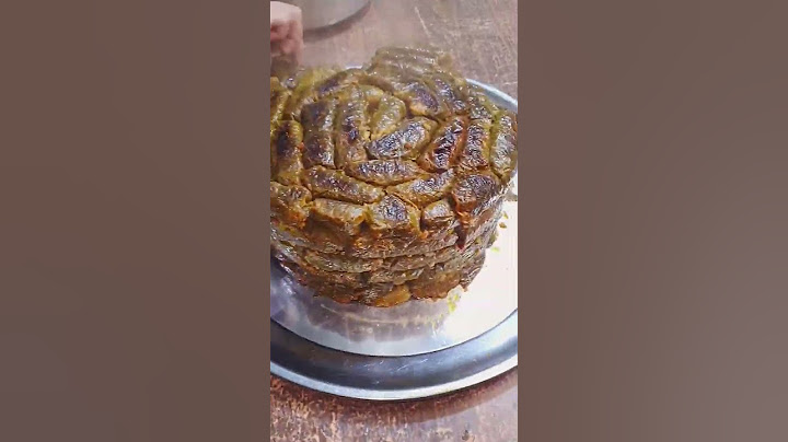 عشاق المحشي يلا اجمعوا أحلى محشي بخلطتي السرية من قناة زاد البيت😋😘😍