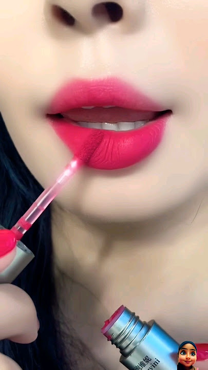 beautiful 😍 pink 💗 lipstick tutorial  #lipstick #shortsfeed #shorts #viral