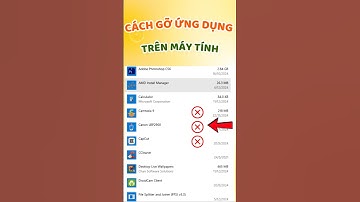 Cách gỡ ứng dụng trên máy tính nhanh nhất !