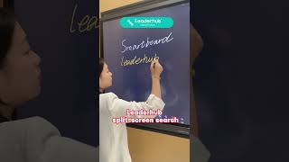 Do you know how smart whiteboards can improve meeting efficiency? #education #smartboard#students