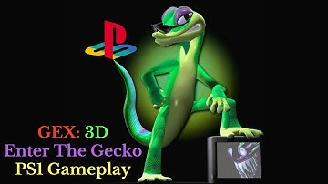 Gex 3D: Enter The Gecko PS1 Gameplay
