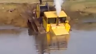 Russian Trucks Crossing River - Ultimate Compilation