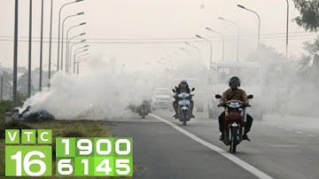 Hà Nội: Đốt rơm rạ khói mù mịt quốc lộ | VTC16