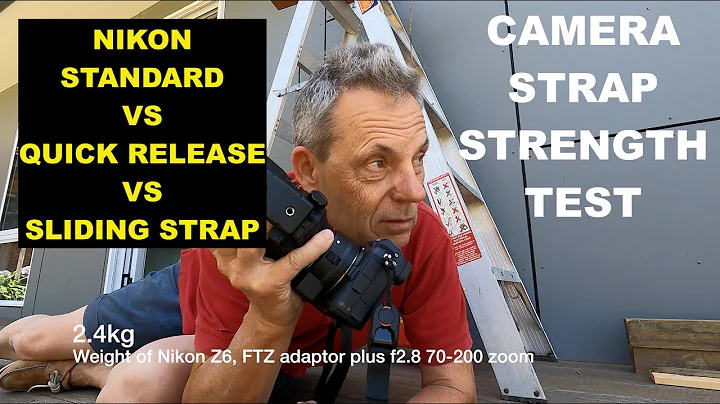 Camera Strap Strength Test - Nikon standard vs quick release vs sliding strap.