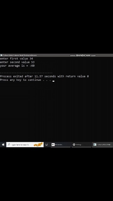 How find Average In C++ programming #coding #python #programming # ...