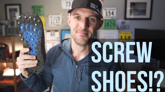 DIY Winter Run Shoes – Spikes for Snow and Ice