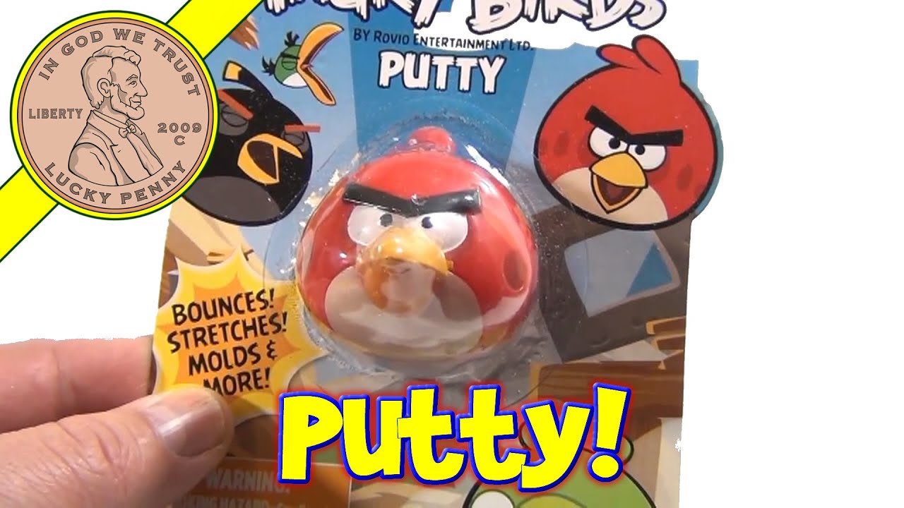 Angry Birds Silly Putty 2012 CraZart Viewer Request Shout Out