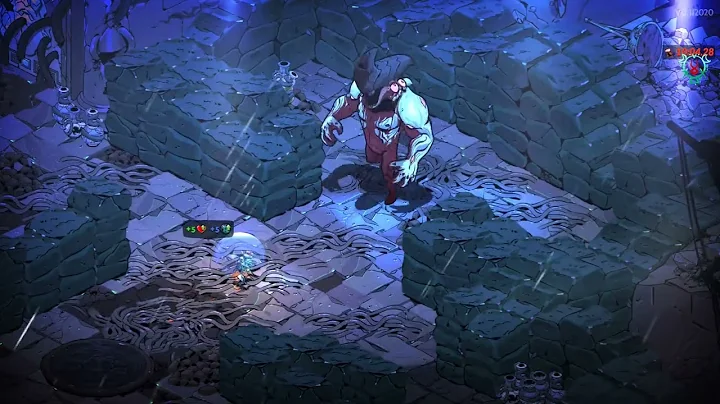 Hades 2 - Spawn of Typhon mini-boss fight (16 fear)