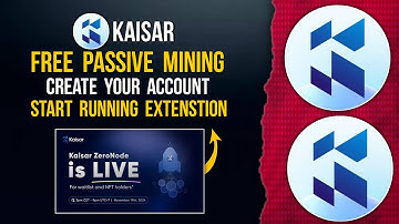 KAISAR Passive Mining | Create Account | Start Running Extension #Kaisar #passiveincome