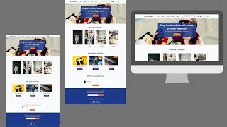 Part 7 | Build a Modern eCommerce Homepage with HTML, CSS & JavaScript – Full Frontend Project