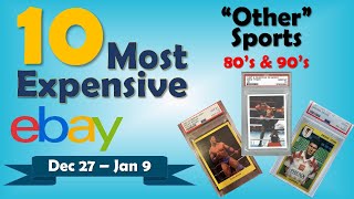 TOP 10 80s & 90s Other Sports Card Sales on eBay | Dec 27 - Jan 9, Ep 48