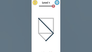 Single Line Drawing: Link Dots Level 1 #singlelinedrawing #game #shortfeed #shorts