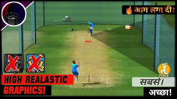 🔥Best High Realastic Graphics Cricket Game Fro Android After Wcc-2 & Real Cricket 18