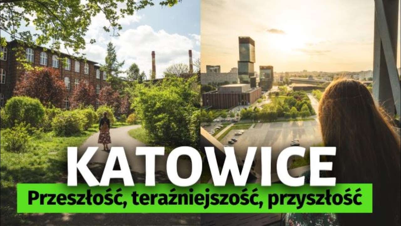 KATOWICE 4K - Miasto Katowice wieczorną porą #002 | DJI MINI 3 PRO