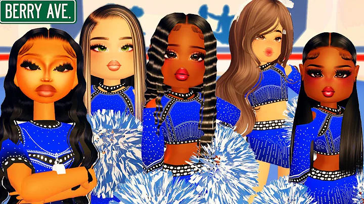 BILLIONAIRE GIRLS TRY OUT FOR THE CHEER TEAM! | (BERRY AVENUE STORY) #berryave