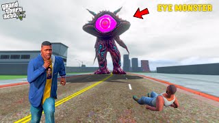 Big Eye Monster Try To Kill Franklin And Shinchan In Gta 5 Paradox Ftw