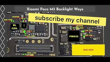 Xiaomi Poco M3 Backlight Ways, Repair Display Light Problem