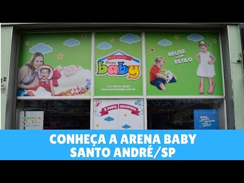 Conheça a Arena Baby Santo André/SP - A nossa 1ª loja!