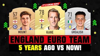 IT'S COMING HOME - ENGLAND TEAM 5 YEARS AGO VS NOW! 🏆😱