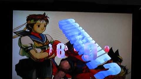 Marvel vs Capcom 2(Dreamcast)-Strider Hiryu/Sakura/Wolverine(Bone)Playthrough
