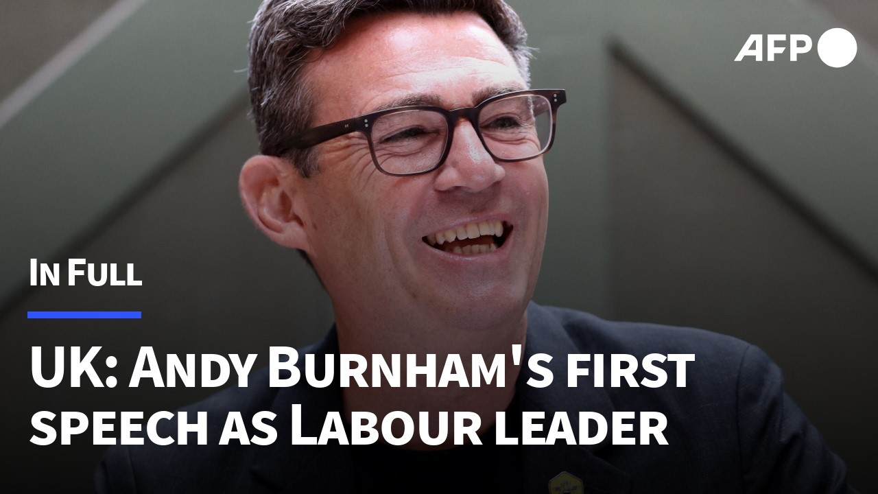 ???? LIVE: Andy Burnham confirmed as UK Labour Party leader | AFP