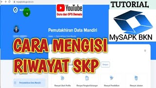 How to fill out SKP in MySAPK BKN || MySAPK BKN PDM Tutorial