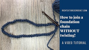 Join a foundation Chain WITHOUT twisting!