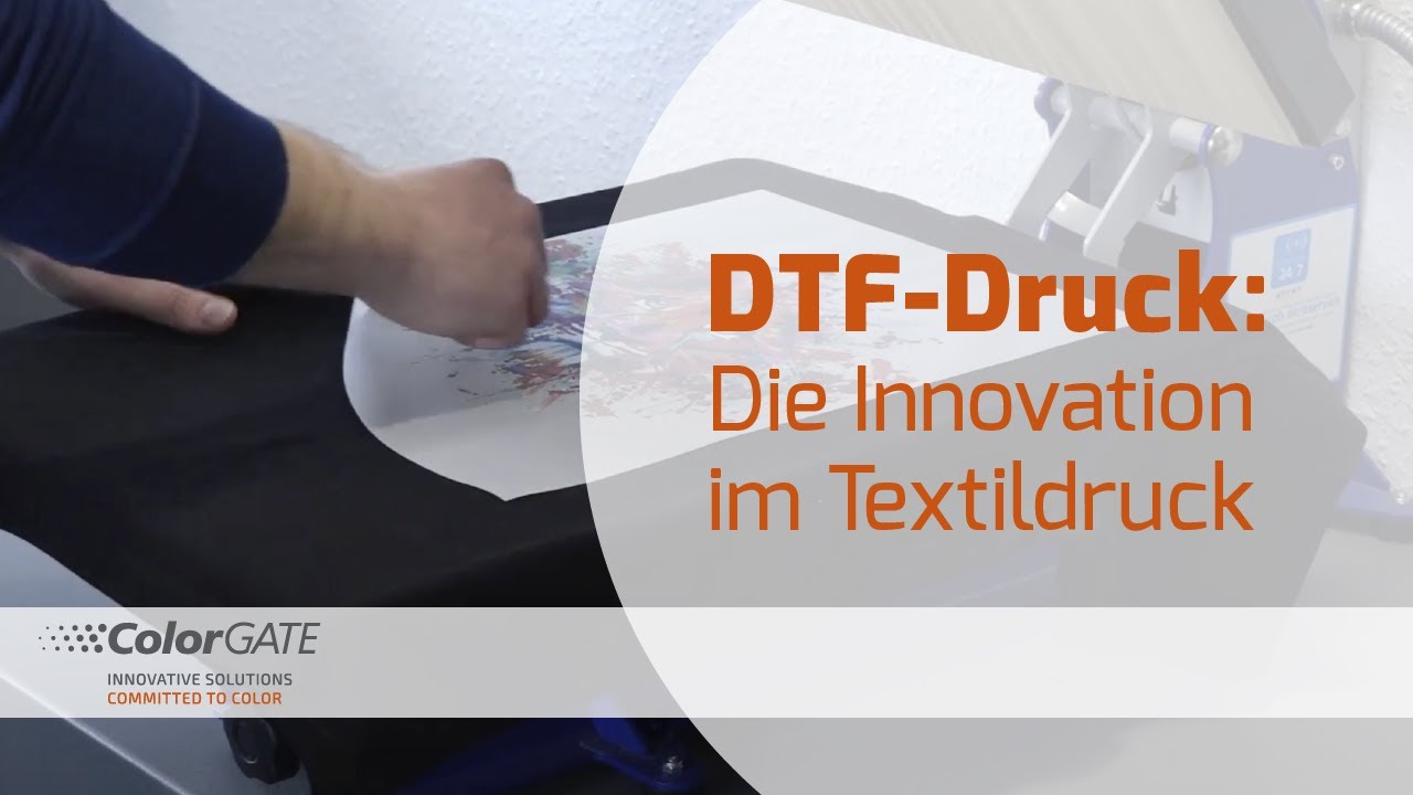 DTF-Druck: Die Innovation im Textildruck - YouTube