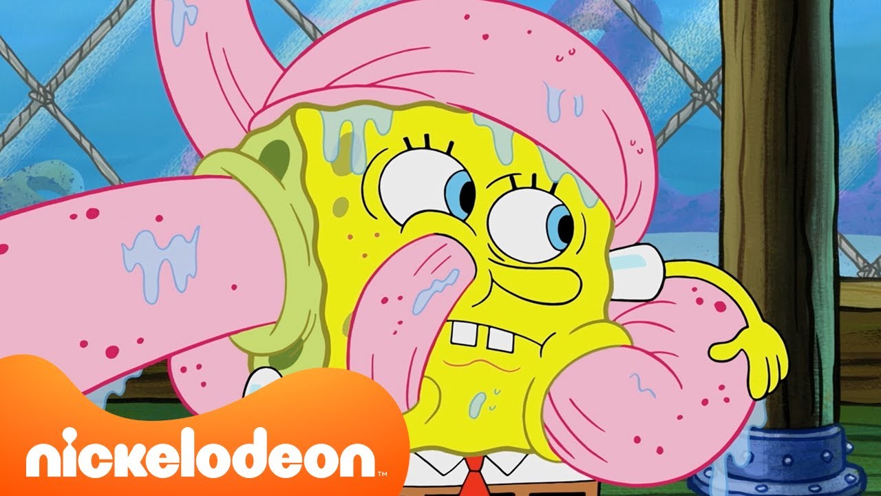 ⁣SpongeBob | Krusty Krab Diserang Monster! 👹 | Adegan Penuh | Nickelodeon Bahasa