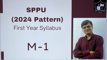 SPPU First year M1 Syllabus. 