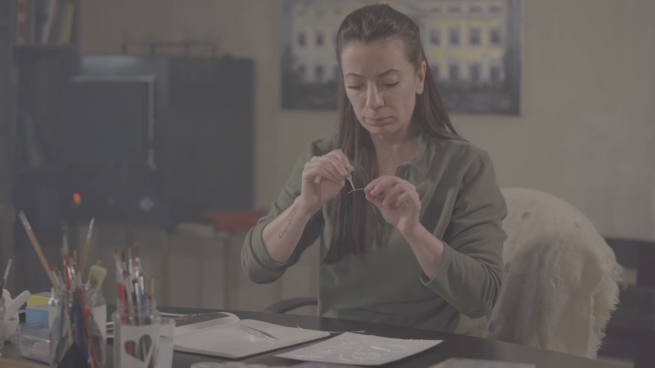 Christina Poghosyan, art, hot enamel painting