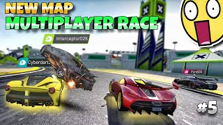 New map multiplayer race😱||Part 5||Who will win?||Extreme car driving simulator|| screenshot 4