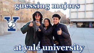 Guessing Majors At Yale University