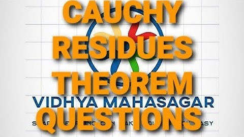 IMPORTANT QUESTIONS OF CAUCHY RESIDUES THEOREM ▶️👉👍