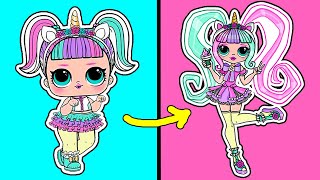 Growing Up lol dolls OMG || Big lol dolls  My drawg Arts ❤  FAIRY TALE TV