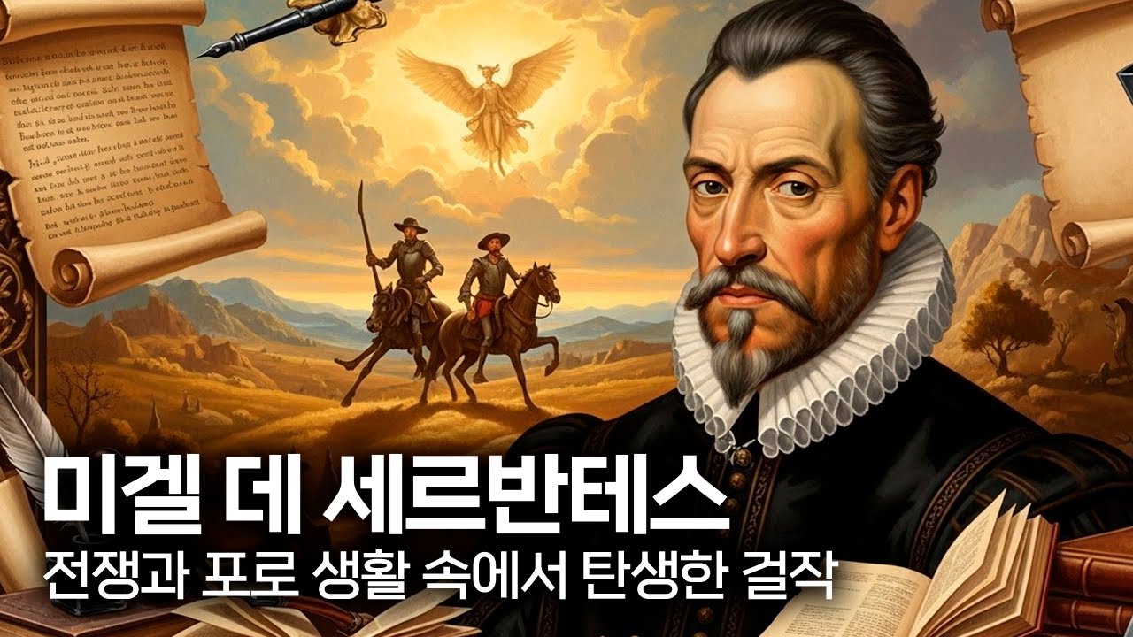 🌙 그냥 틀어두고 쉬세요: 미겔 데 세르반테스 포로 생활과 전쟁 그리고 불멸의 『돈 키호테』