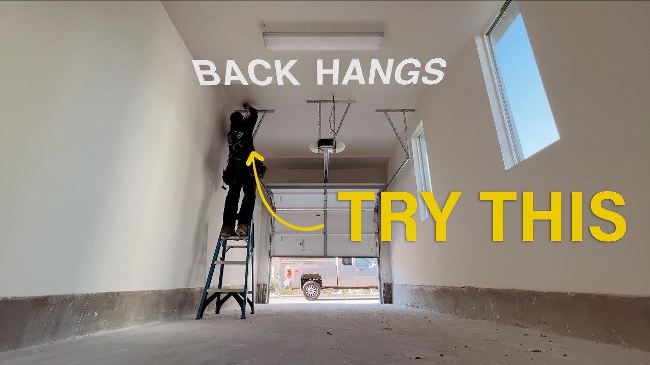 Try This Back Hang Fix Stop Garage Door From Squeaking And Grinding try-this-back-hang-fix-stop-garage-door-from-squeaking-and-grinding