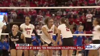 Four Huskers earn preseason All‑Big Ten honors; Nebraska picked to win conference title