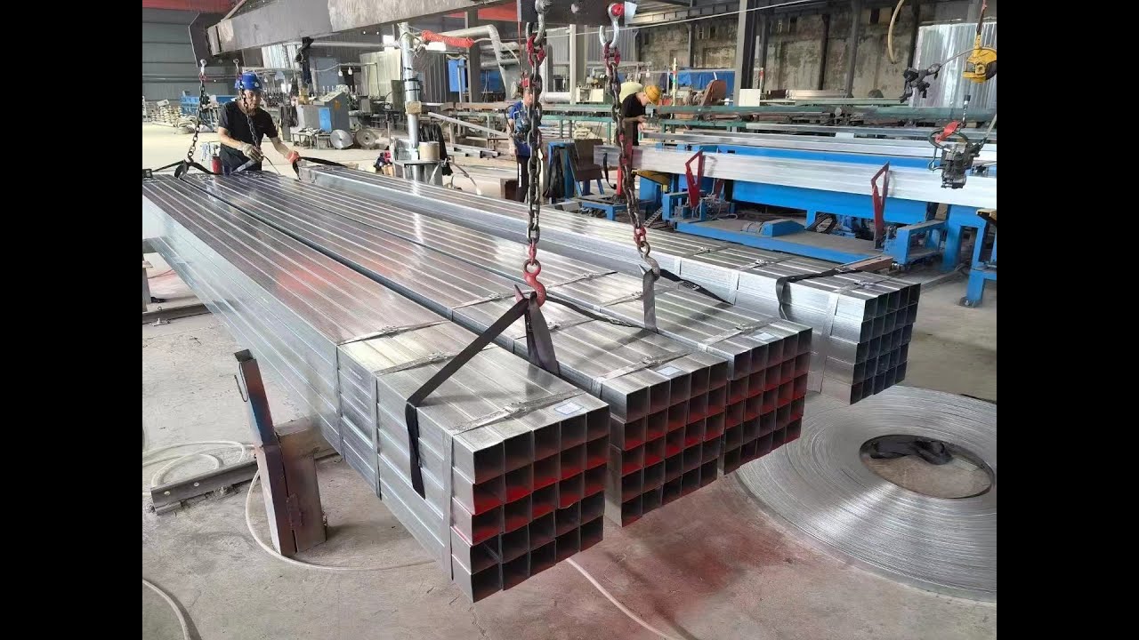 Square steel pipe galvanized steel pipe