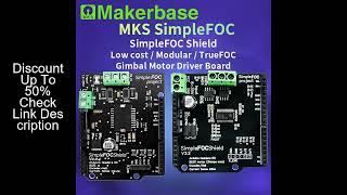 Makerbase SimpleFOC Shield V2.0.4  FOC BLDC Motor Controller Board Arduino Servo